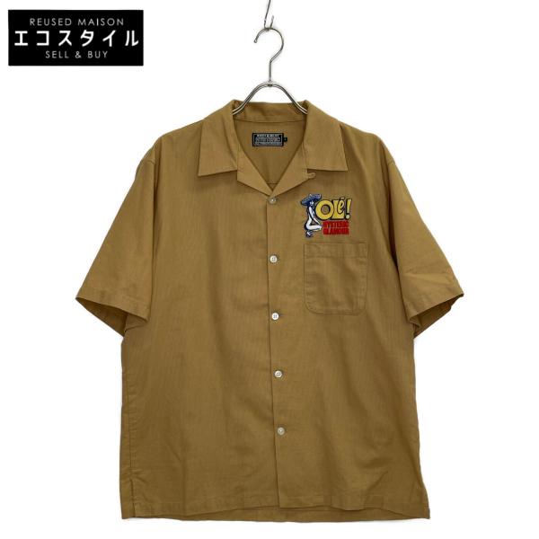 HYSTERIC GLAMOUR ヒステリックグラマー 02232AH13 ベージュ OLE刺繍