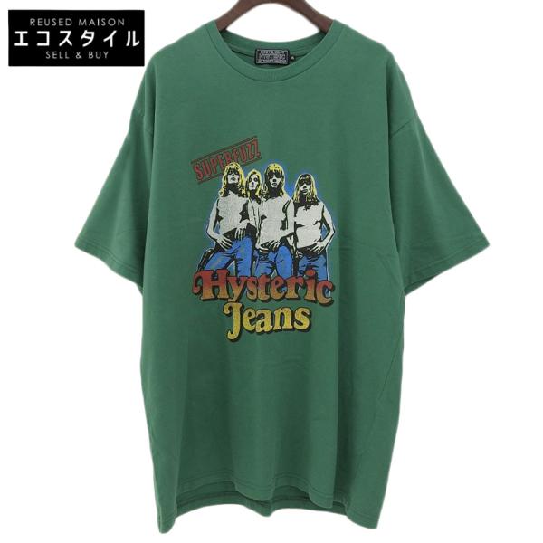 美品 HYSTERIC GLAMOUR ヒステリックグラマー JEANS コットン Tシャツ