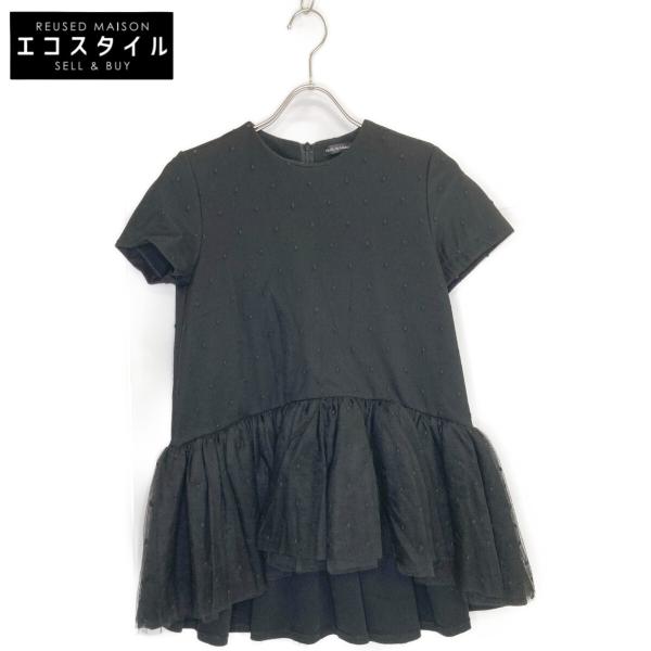 ツルバイマリコオイカワ ﾌﾞﾗｯｸ 23SS Oscar dots ﾌﾞﾗｳｽ ﾄｯﾌﾟｽ BL-1230180 34