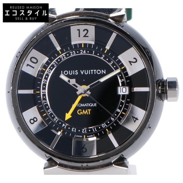 LOUIS VUITTON ルイヴィトン Q113K タンブールインブラック GMT LOUIS VUITTON ルイヴィトン Q113K タンブールインブラック GMT