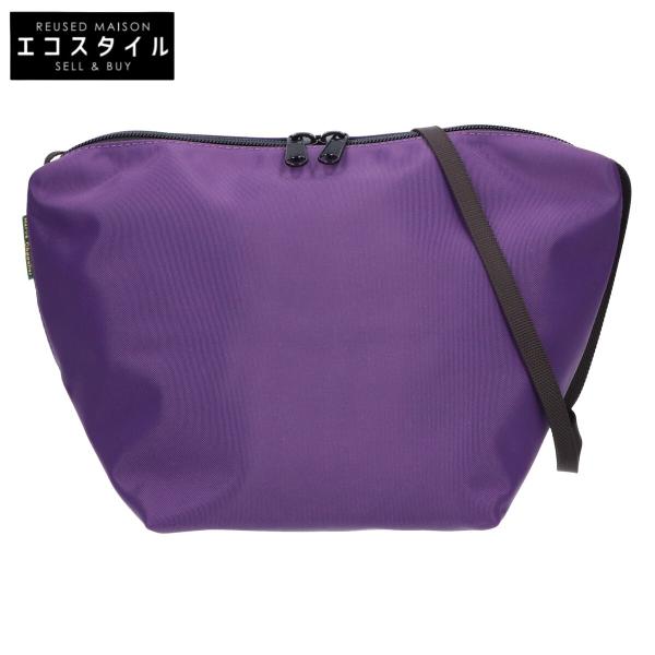 エルベ シャプリエ　ビッグポシェット　希少なパープル 美品 Herve Chapelier エルベシャプリエ グリーンレーベル