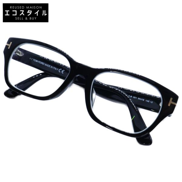 トムフォード 【美品】TF5781-D-B 001 度入りレンズ ウェリントン メガネフレーム 54□18 145 美品 TOM FORD トムフォード TF5781-D-B 001 度入りレンズ