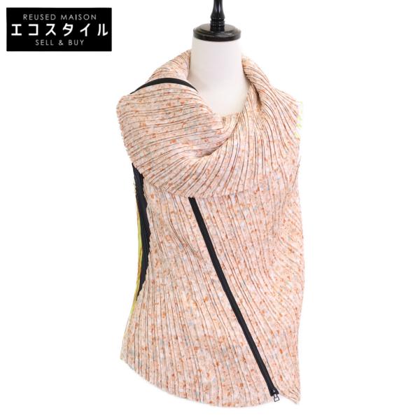 イッセイミヤケ IM31-FJ681 23SS 総柄 TANGIBLE PLEATS　ﾄｯﾌﾟｽ 2 ISSEY MIYAKE イッセイミヤケ IM31-FJ681 23SS 総柄 TANGIBLE PLEATS