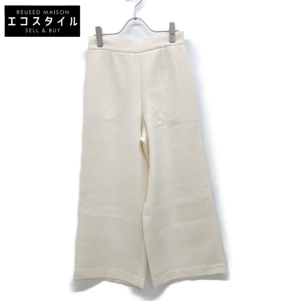 Kiton キートン クリーム D42102K05P54 ウール ワイドスラックス  