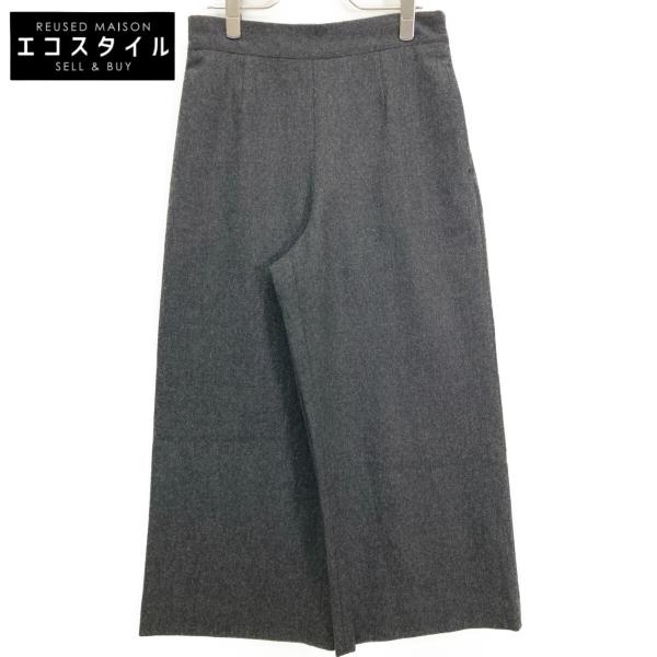 Kiton キートン グレー D42102K05N25 カシミヤウール ワイド パンツ 40
