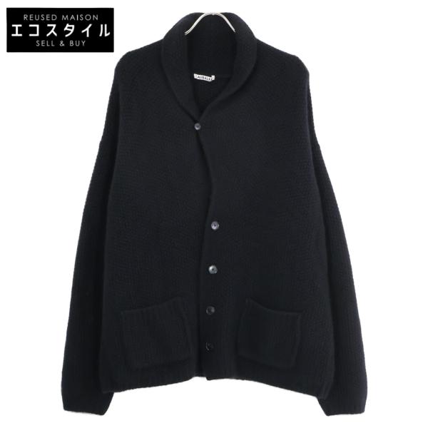 AURALEE オーラリー A22AC01BC 22AW BABY CASHMERE KNIT SHAWL COLLOR