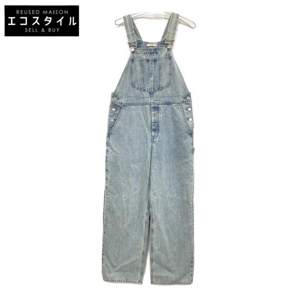 CLANE クラネ 18112-5042 ブルー WAIST ADJUST OVERALLS ライトブルー