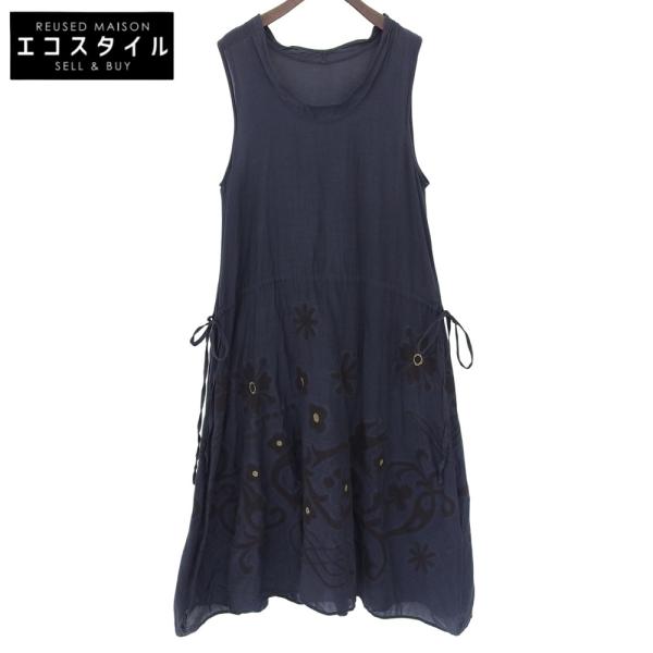 HaaT ISSEY MIYAKE ハート 花柄 ノースリーブ ワンピース レディース