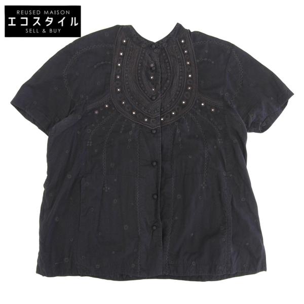 イッセイミヤケ　HaaT ハート シワ加工　半袖ブラウス HaaT ISSEY MIYAKE ハート コットン 半袖 シャツブラウス トップス