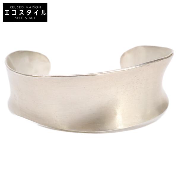 美品　EVISU エヴィス　シルバーバングル 美品 EVISU エヴィス シルバーバングル silver bangle wave / シルバー