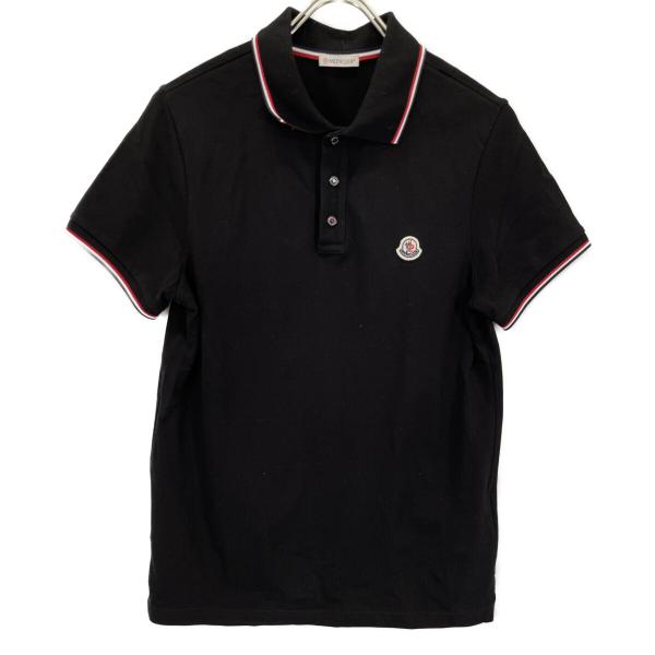 MONCLER（モンクレール） ブラック 20年 MAGLIA POLO MANICA CORTA