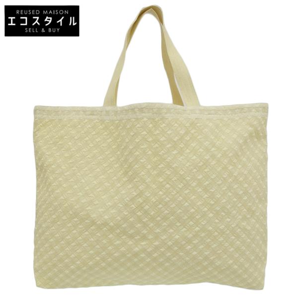 美品 ISSEY MIYAKE TAMASHA タマシャ 刺繍 チェック柄 ハンドバッグ