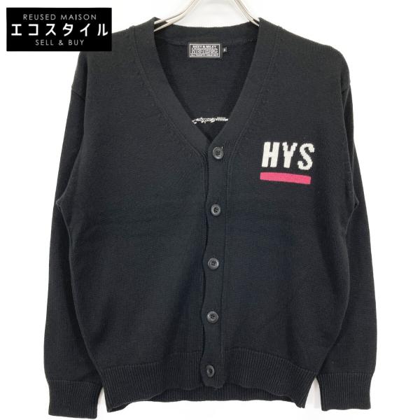 トップス 00s Hysteric Glamour Logo Wool Cardigan 00s Hysteric Glamour Logo Wool Cardigan