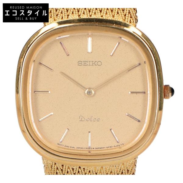 SEIKO（セイコー） 18KT 5P30-5G70 ドルチェ 金無垢 クオーツ 腕時計