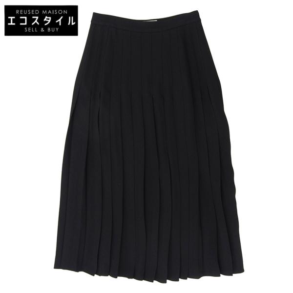 CELINE（セリーヌ） 美品 プリーツ スカート レディース ブラック 34