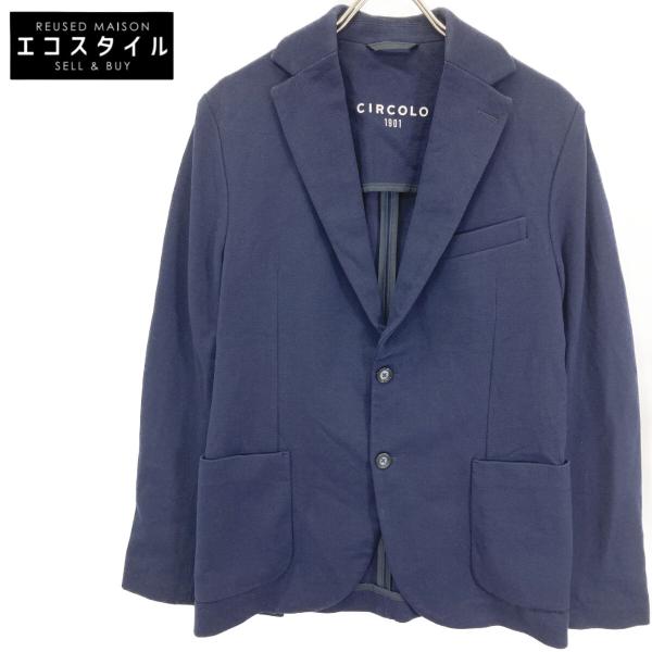 CIRCOLO1901 チルコロ1901 CN2868 ネイビー ストレッチ シャドー