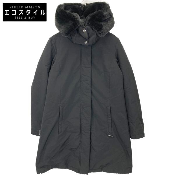 WOOLRICH（ウールリッチ） WWOU0551 ブラック BOW BRIDGE PARKA ファー