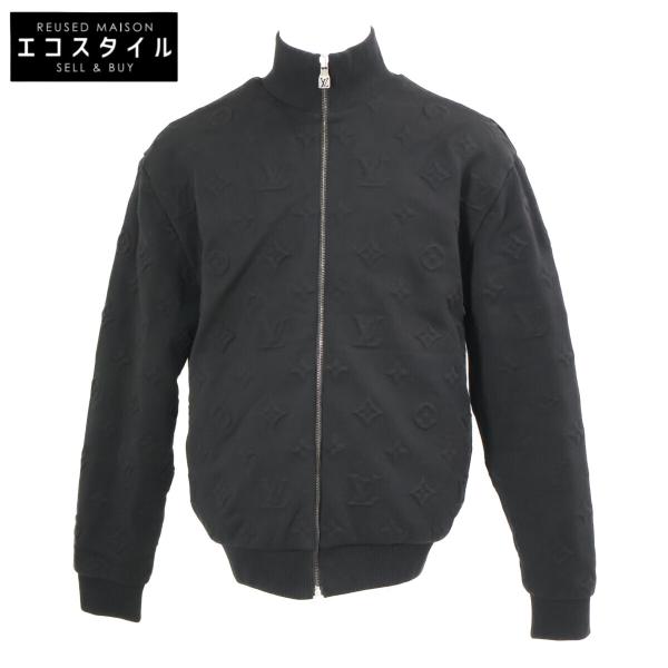 新品未使用 ルイヴィトンエンボスド モノグラムジャージー 定価41万 エンボスド モノグラムジャージー トラックスーツトップ ｜ルイ