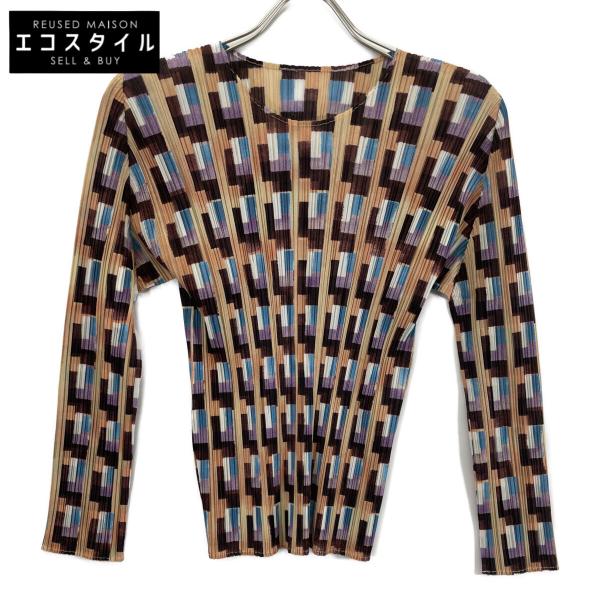 PLEATS PLEASE プリーツプリーズ  22SS PP21-JK681 Lull ｽｸｴｱ ﾄｯﾌﾟｽ 3 PLEATS PLEASE プリーツプリーズ 22SS PP21-JK681 Lull スクエア