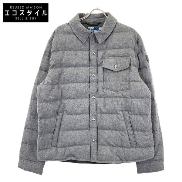 【美品】Polo Ralph Lauren L ジャケット　ウール グレー POLO RALPH LAUREN（ポロ・ラルフローレン） ポロ ラルフローレン
