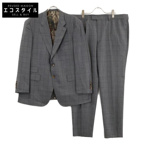 Paul Smith（ポール・スミス） 新品同様 チェック ウール 裏地総柄