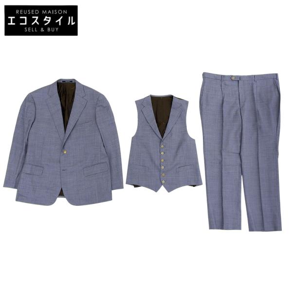 Aquascutum（アクアスキュータム） 美品 裏地ジェブロン柄 ウール 3P