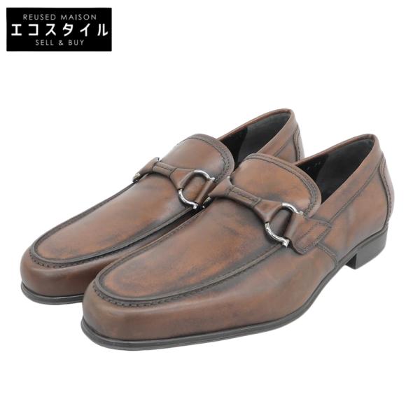 美品 Salvatore Ferragamo サルヴァトーレフェラガモ ガンチーニ