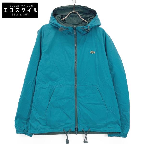 ラコステ ｸﾞﾘｰﾝ BH068EL ﾘﾊﾞｰｼﾌﾞﾙ ｼﾞｬｹｯﾄ L LACOSTE（ラコステ） グリーン BH068EL リバーシブル ジャケット