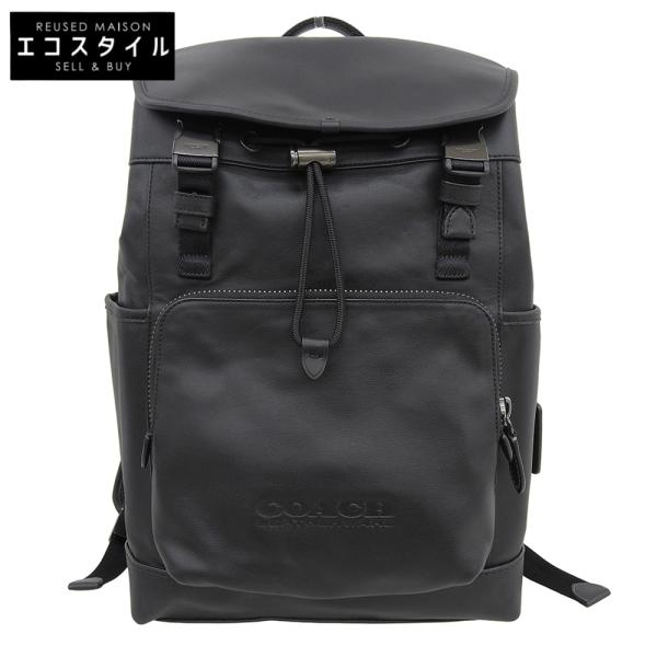 COACH（コーチ） 美品 レザー リーグ フラップ バックパック リュック