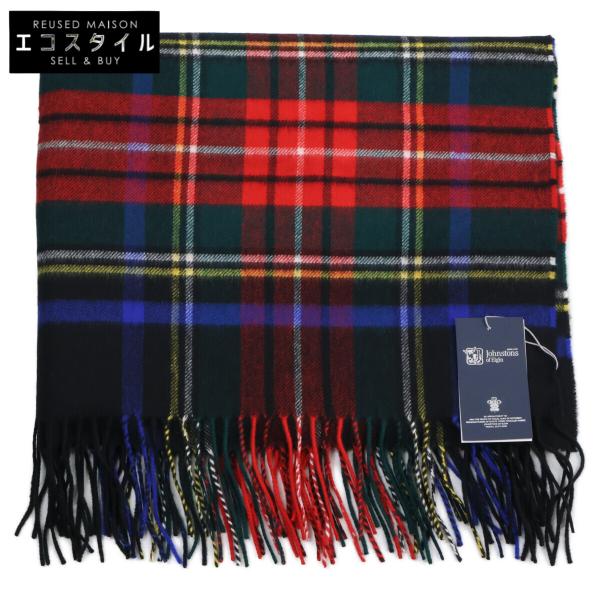 新品同様/ Johnstons ジョンストンズ WA0000056KU032400 タータン