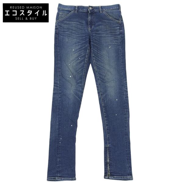 フランシストモークス　ダメージスキニーパンツ 美品 FranCisT_MOR.K.S フランシストモークス スキニー デニムパンツ