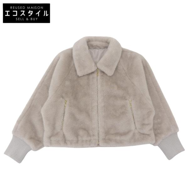 ANAYI（アナイ） 新品同様 フェイクミンクファー ブルゾン レディース