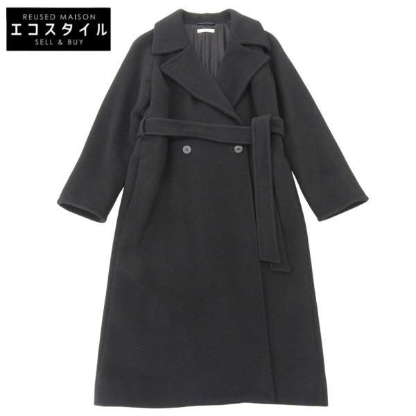 EPOCA（エポカ） 美品 ベルナデッタ ウールコート レディース ブラック