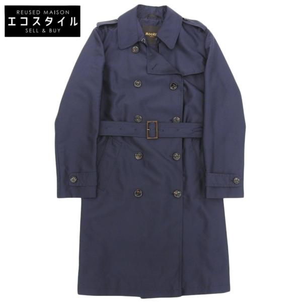 【美品】MooRER ムーレー トレンチコート 42 国内正規品　レディース 美品 MOORER ムーレー CATEL NUOVO D/GARDA ナイロン トレンチコート