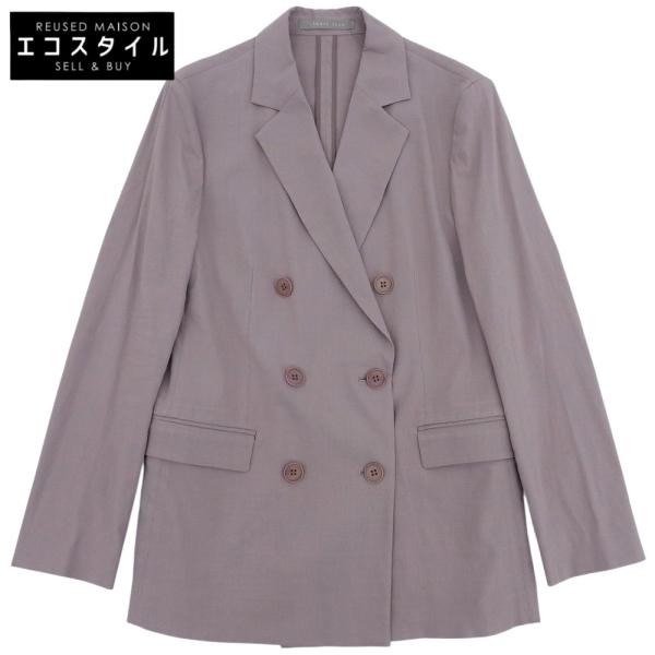 タグ付き未使用品 セオリー クランチウォッシュ ジャケット S リネン 春夏 未使用 theory luxe セオリーリュクス BANSIES ECO CRUNCH WASH リネン