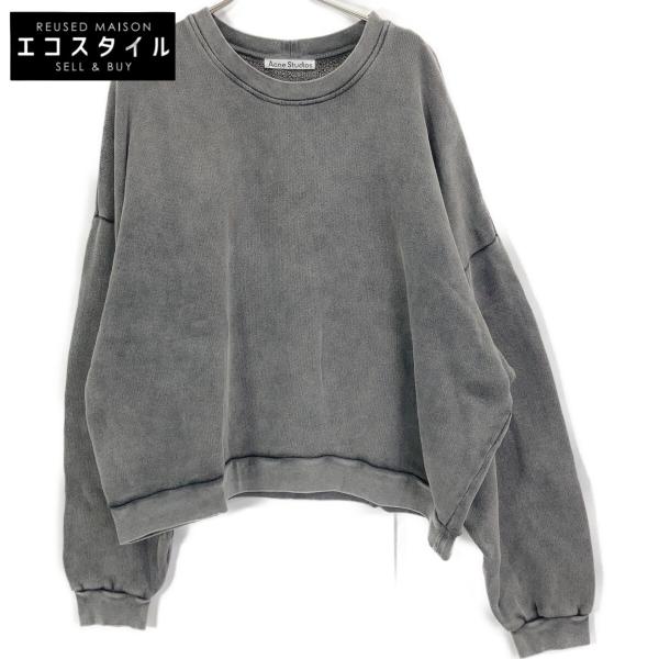 ACNE STUDIOS アクネ ストゥディオズ グレー ロゴワッペンセーター L