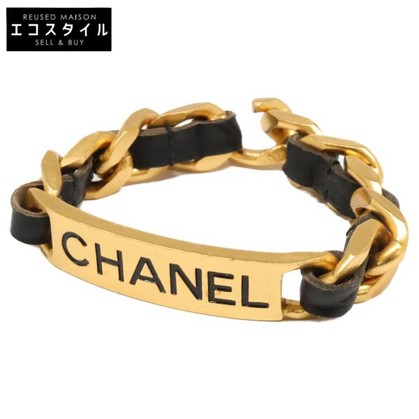 CHANEL（シャネル） 95P プレート ロゴ チェーン ブレスレット