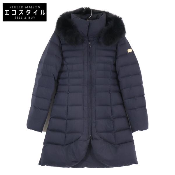 FERVOR フェーバー FAV1028 ブラック フォックスファー ダウンコート