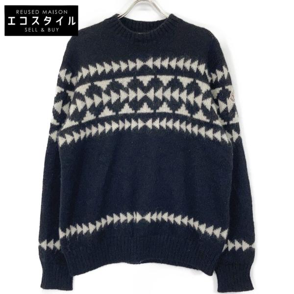 MONCLER（モンクレール） H20919C00011 GIROCOLLO TRICOT 総柄 モヘア