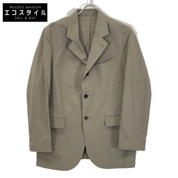 LANVIN COLLECTION ランバンコレクション 158252 カーキ 2WAYストレッチナイロンオーバーサイズジャケット 50 LANVIN COLLECTION ランバンコレクション 158252 カーキ 2WAY