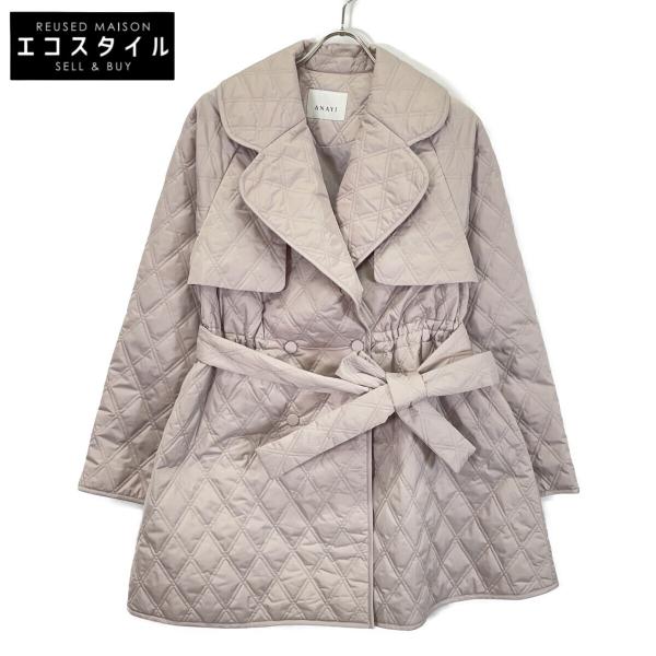 ANAYI（アナイ） ベージュ キルティングテーラードロストコート
