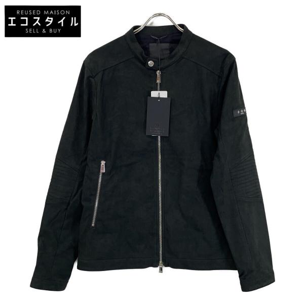 タトラススウェードシングルライダース　美品 TATRAS タトラス 25AW ブラック GEUM スエード ブルゾン ライダース