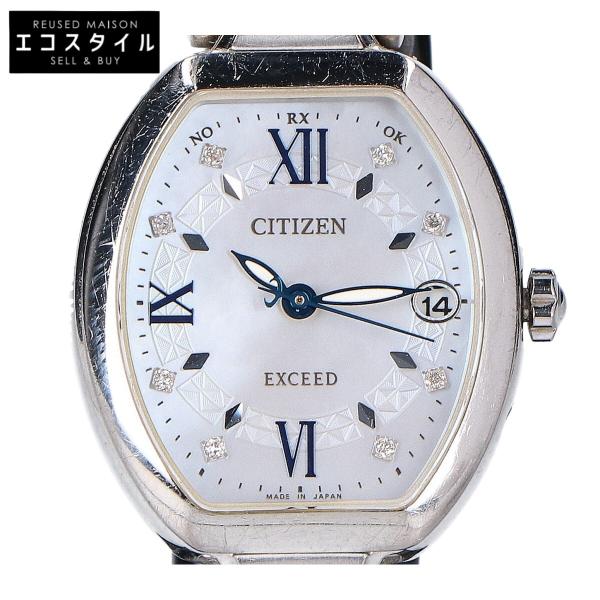CITIZEN シチズン ES8060-65W EXCEED エクシード デイト エコ・ドライブ電波 CITIZEN（シチズン） ES8060-65W EXCEED エクシード デイト エコ