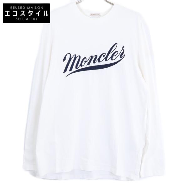 MONCLER（モンクレール） 22年 LS TSHIRT ロゴワッペン ロンT L メンズ