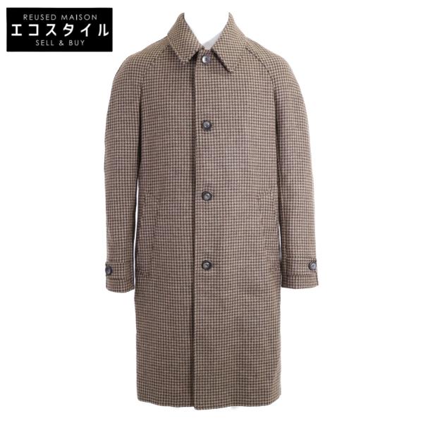 HERNO ヘルノ 新品同様 国内正規 25年製 CA000210U-33460-7780 ハウンドトゥース ステンカラー 46 HERNO（ヘルノ） 新品同様 国内正規 25年 CA000210U-33460-7780