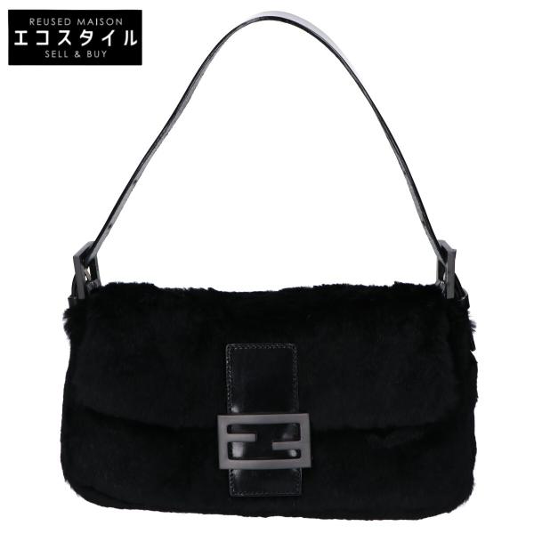 FENDI フェンディ 新品同様 2355･26424 マンマバケット ラパンファー ハンドバッグ FENDI（フェンディ） 新品同様 2355・26424 マンマバケット ラパン
