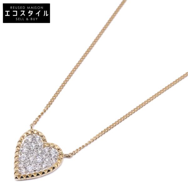 美品 STAR JEWELRY スタージュエリー 1ZN1168 K18×Pt950 D0.16ct