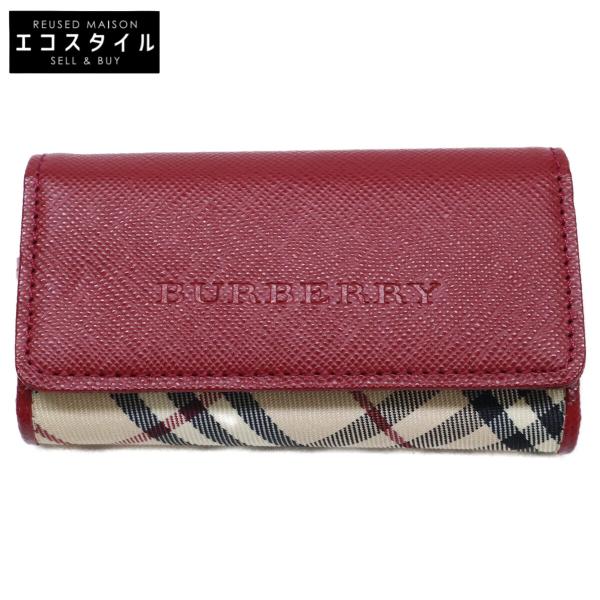 BURBERRY（バーバリー） 美品 YD4665 ノバチェック キャンバス/レザー