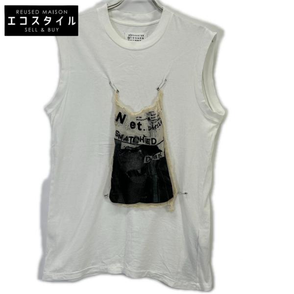 メゾンマルジェラ 24年 S51GC0527 S24575 ｲﾝﾋﾞﾃｰｼｮﾝﾊﾟｯﾁﾉｰｽﾘｰﾌﾞTｼｬﾂ S Maison Margiela メゾンマルジェラ 24年 S51GC0527 S24575