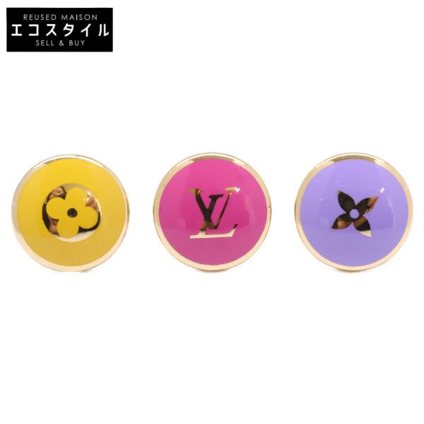 LOUIS VUITTON ルイヴィトン 25年製 M03495 LV コンフェッティ ピアス